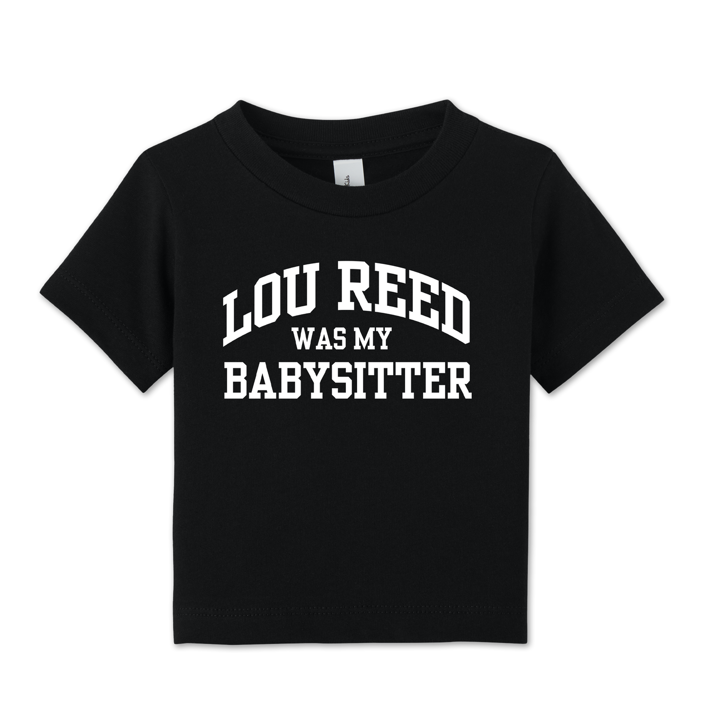 Kids Lou Reed Was My Babysitter T-shirt
